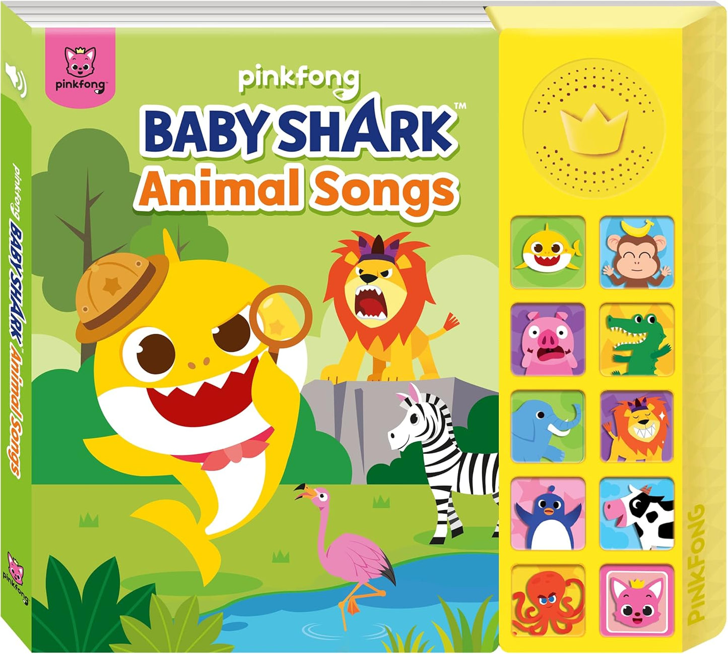 Pinkfong Baby Shark 10 Button Sound Book Collection