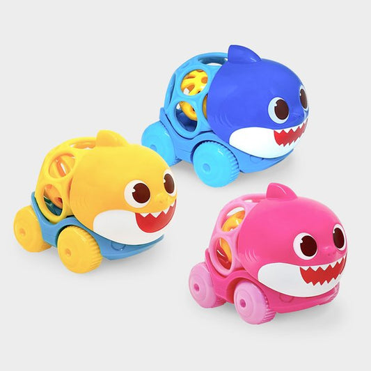 Baby Shark Baby Ball Rattle Mini Car 3-Piece Set