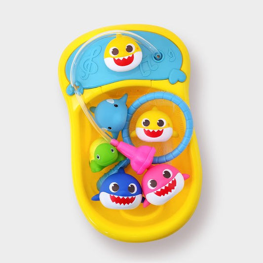 Baby Shark Shower Net Fishing Play Set