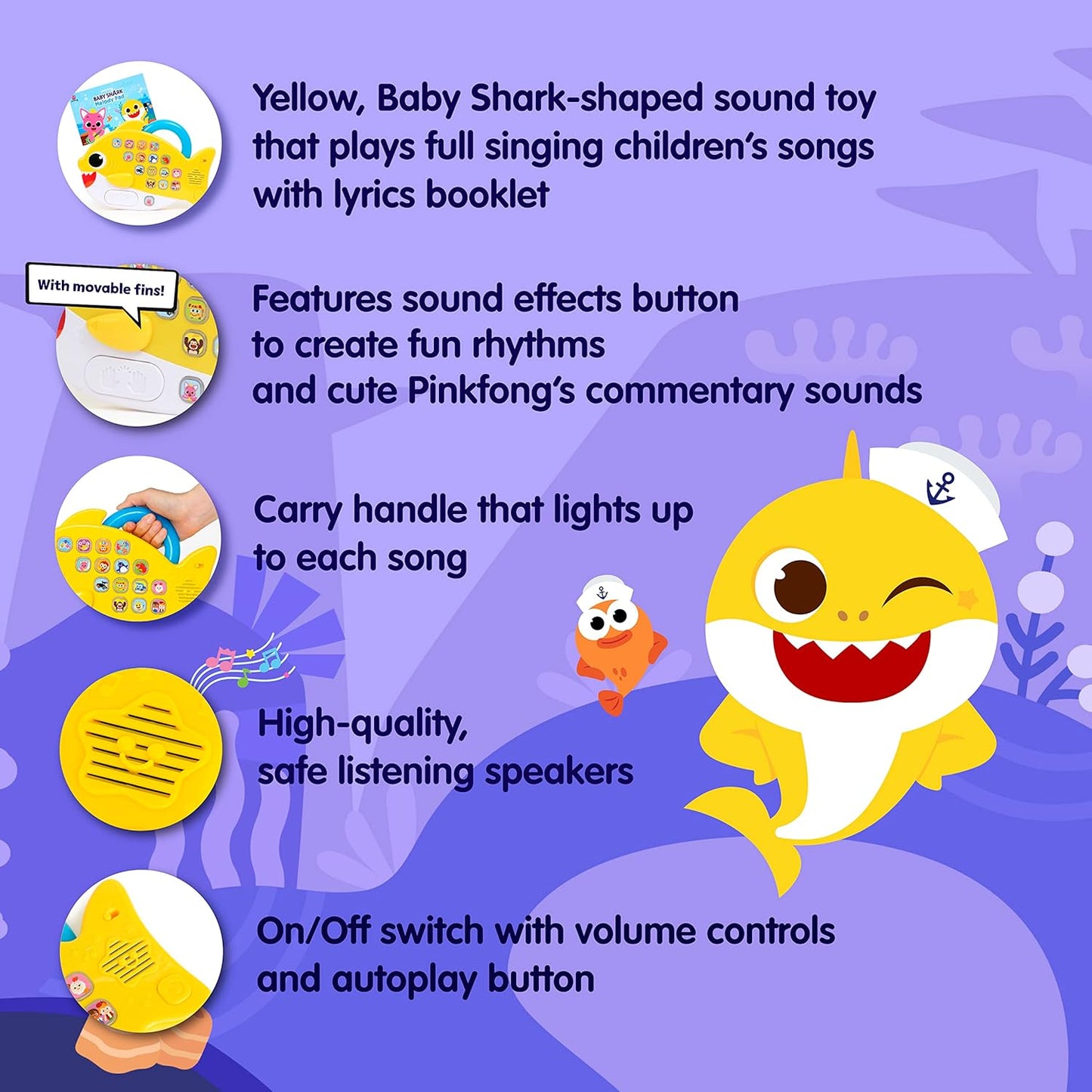 Baby Shark Melody Pad Sound Pad
