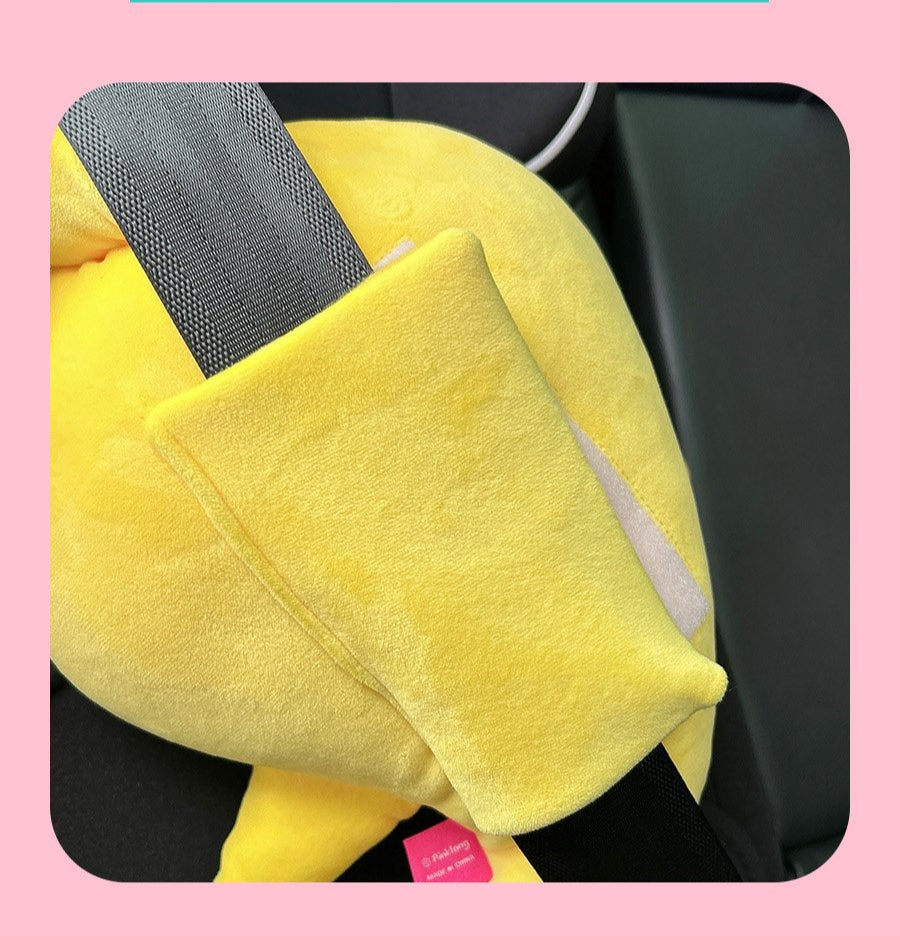 Baby shark seat belt doll